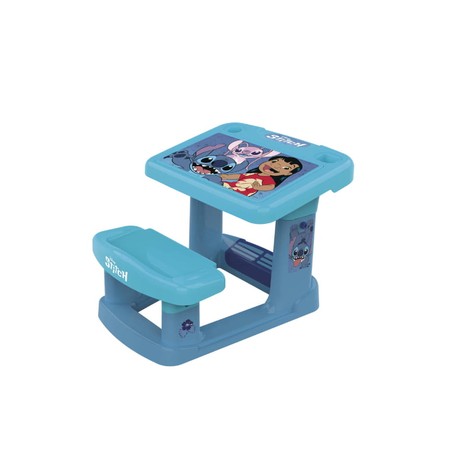 Pupitre con banco Stitch Disney de 57x73x49cm