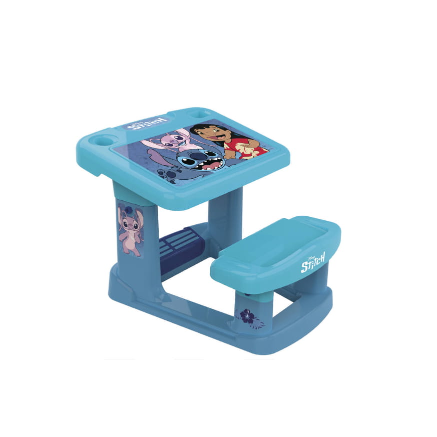 Pupitre con banco Stitch Disney de 57x73x49cm