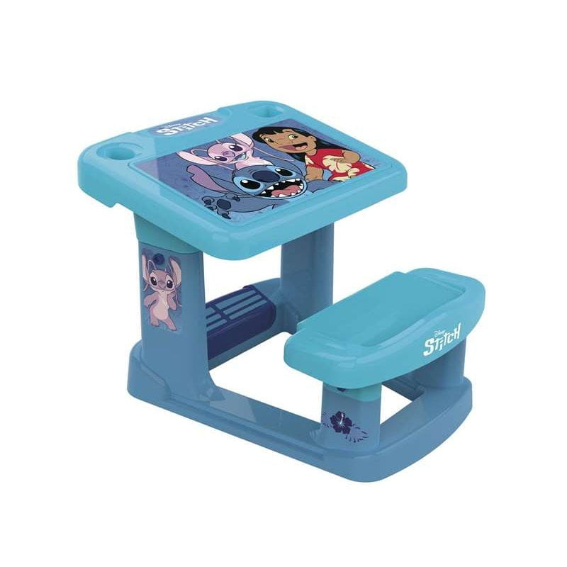 Pupitre con banco Stitch Disney de 57x73x49cm