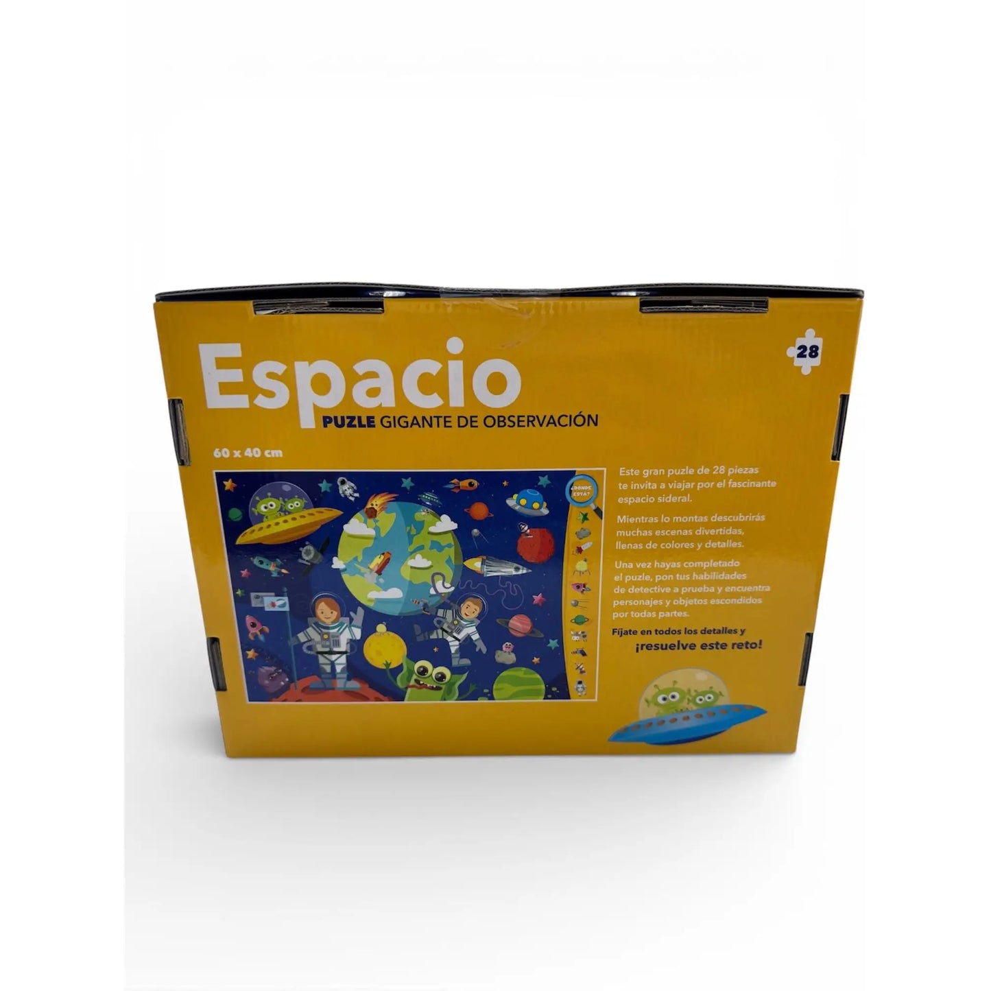 Puzzle piezas grandes Princesas y Espacio 60x40cm 28
