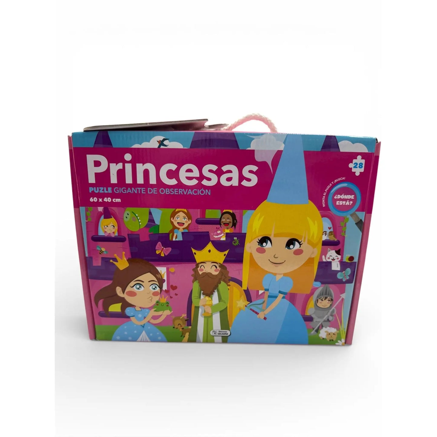 Puzzle piezas grandes Princesas y Espacio 60x40cm 28