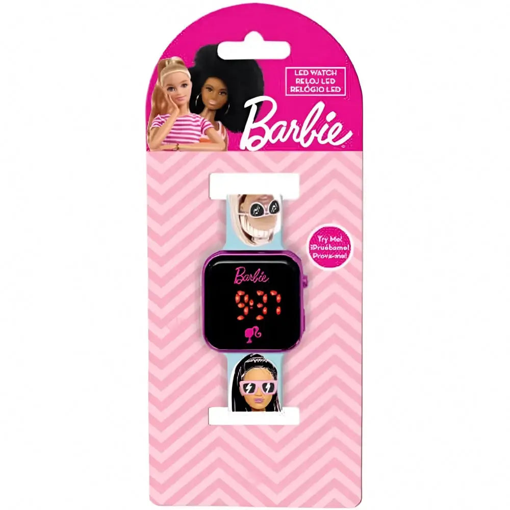 Reloj digital infantil led BARBIE- Ideal para Regalar