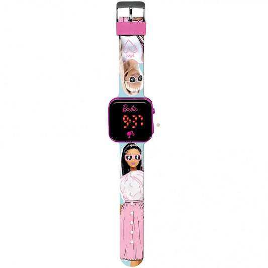 Reloj digital infantil led BARBIE- Ideal para Regalar