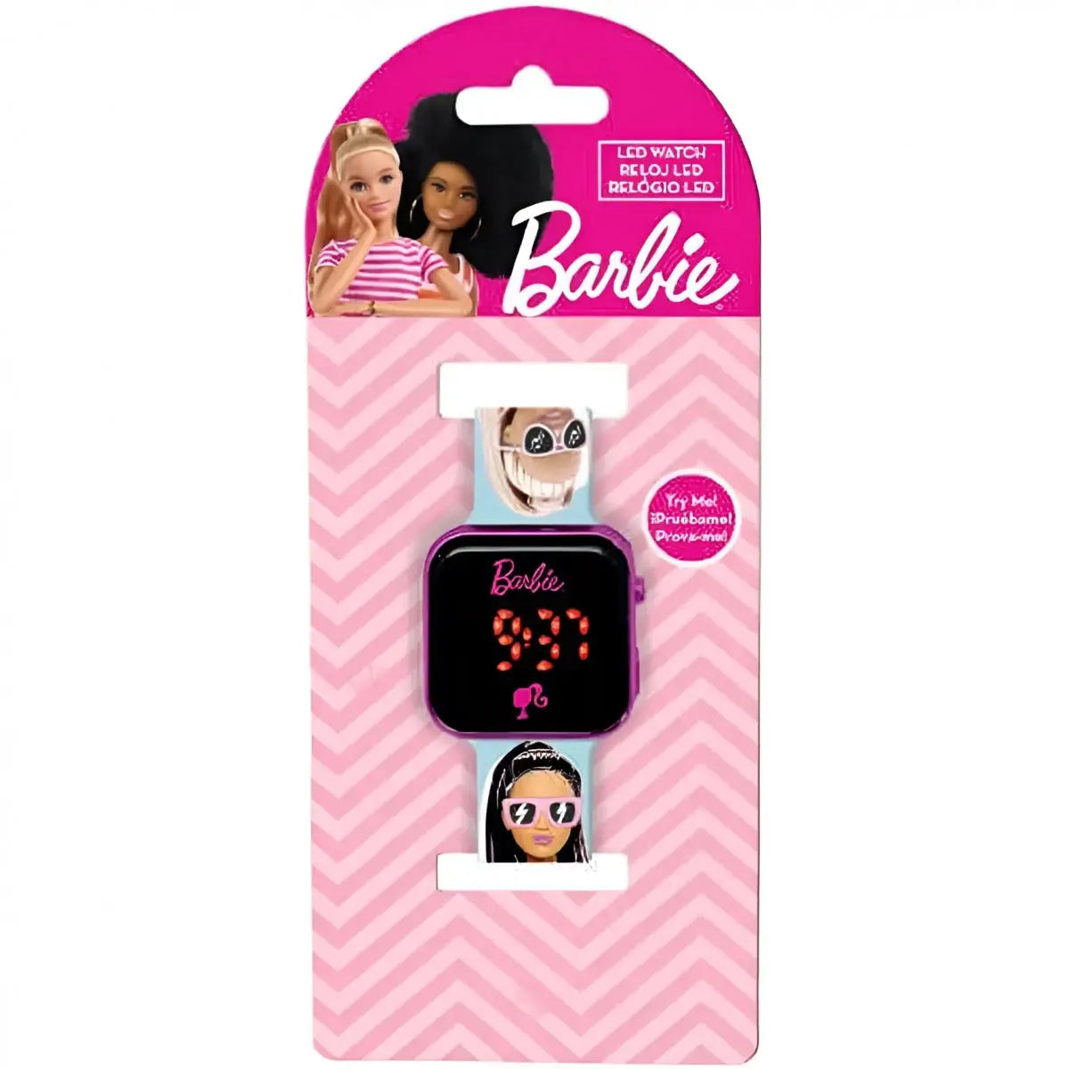 Reloj digital infantil led BARBIE- Ideal para Regalar