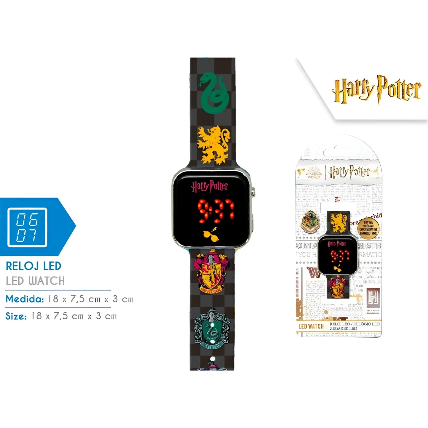 Reloj digital infantil led HARRY POTTER