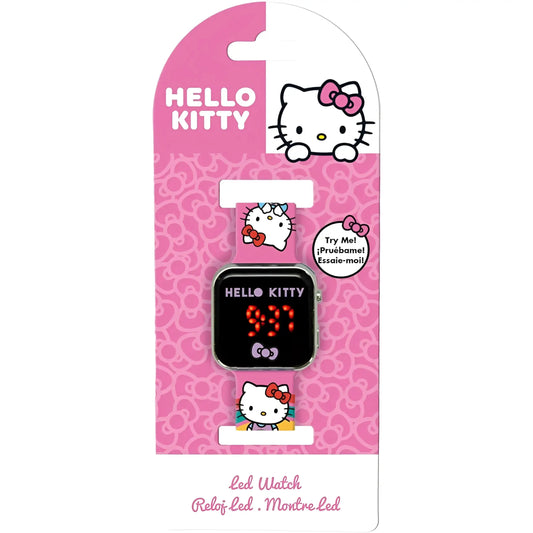 Reloj digital infantil led HELLO KITTY