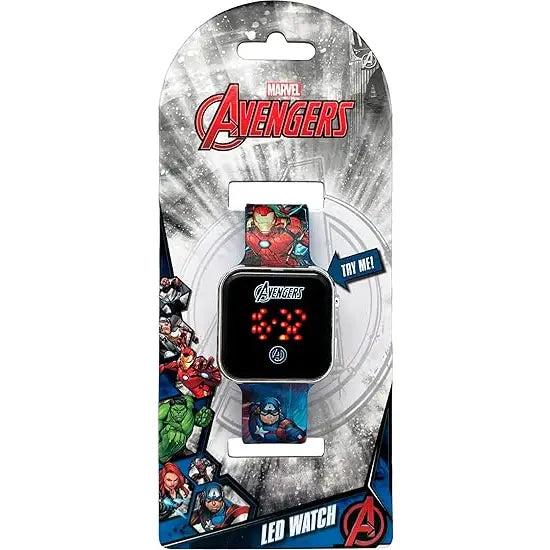 Reloj digital infantil led MARVEL AVENGERS - Ideal para Regalar