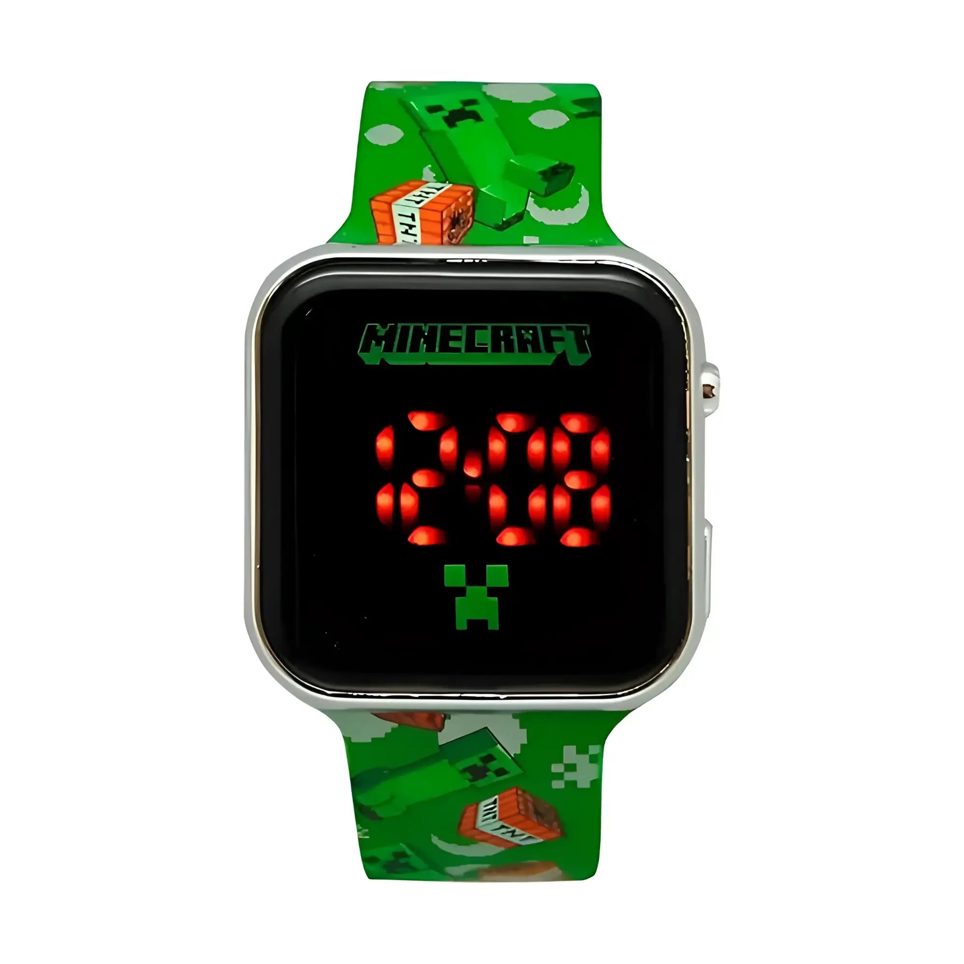 Reloj digital infantil led MINECRAFT