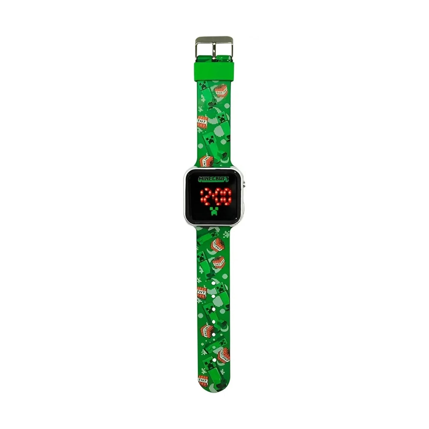 Reloj digital infantil led MINECRAFT- Ideal para Regalar