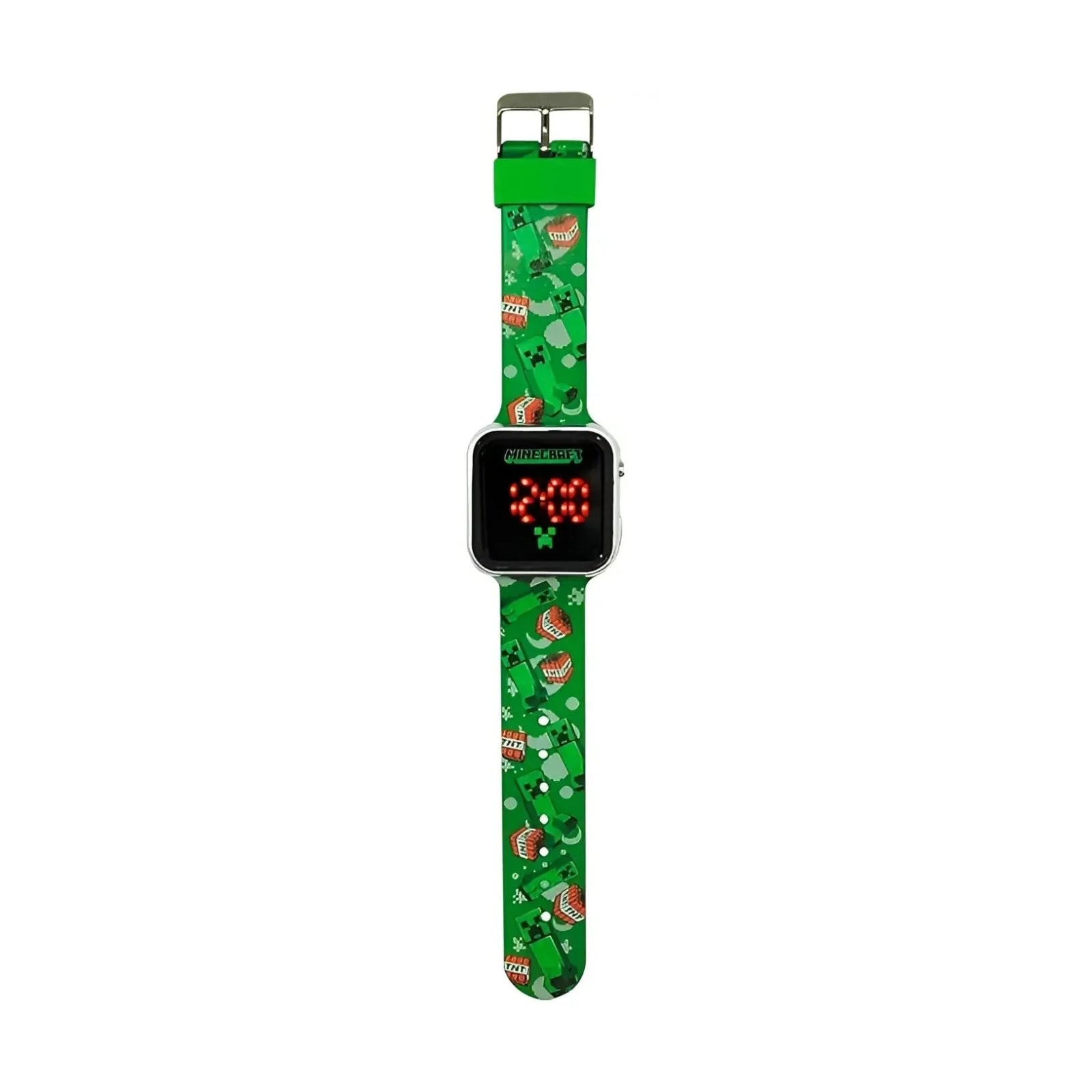 Reloj digital infantil led MINECRAFT- Ideal para Regalar
