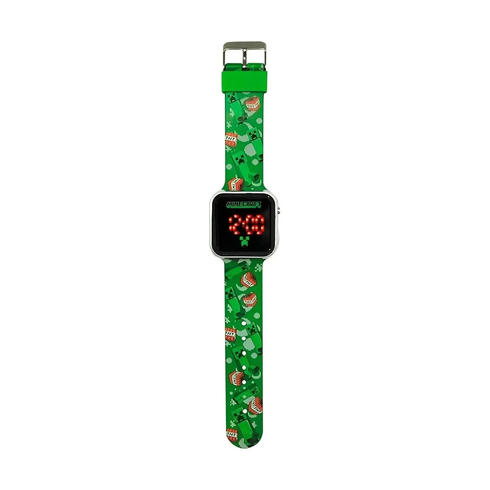 Reloj digital infantil led MINECRAFT