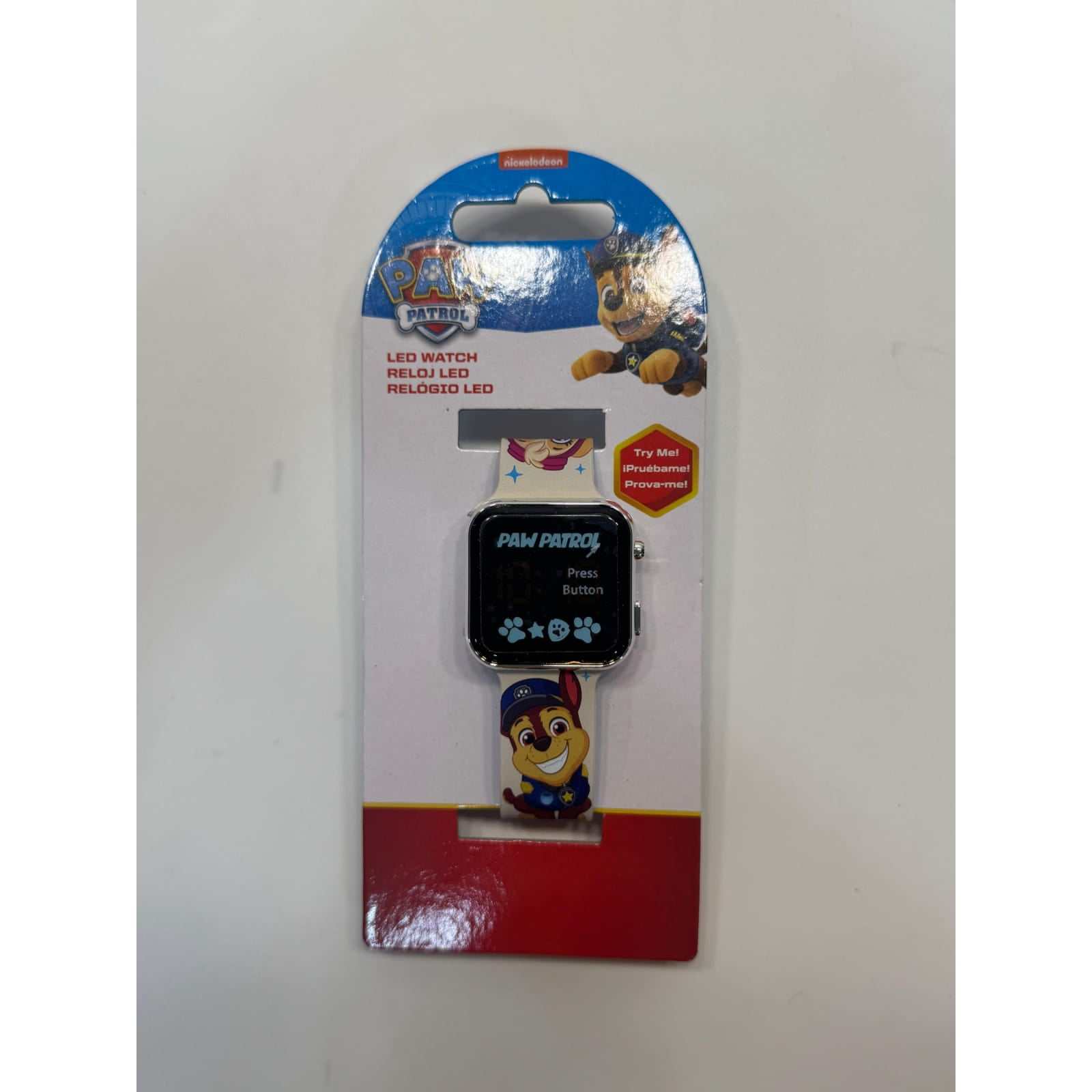 Reloj digital infantil LED de Patrulla Canina