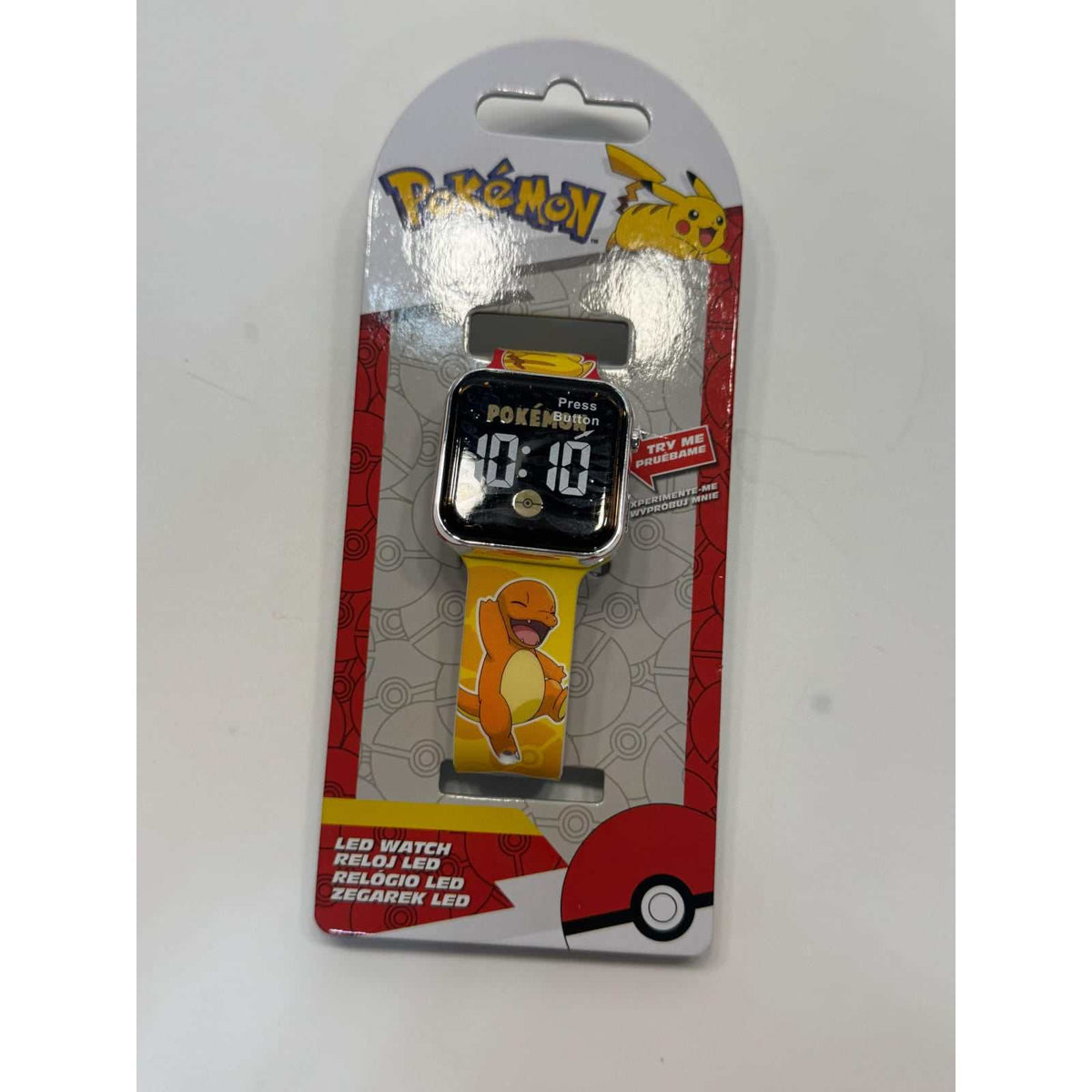 Reloj digital infantil LED Pokémon