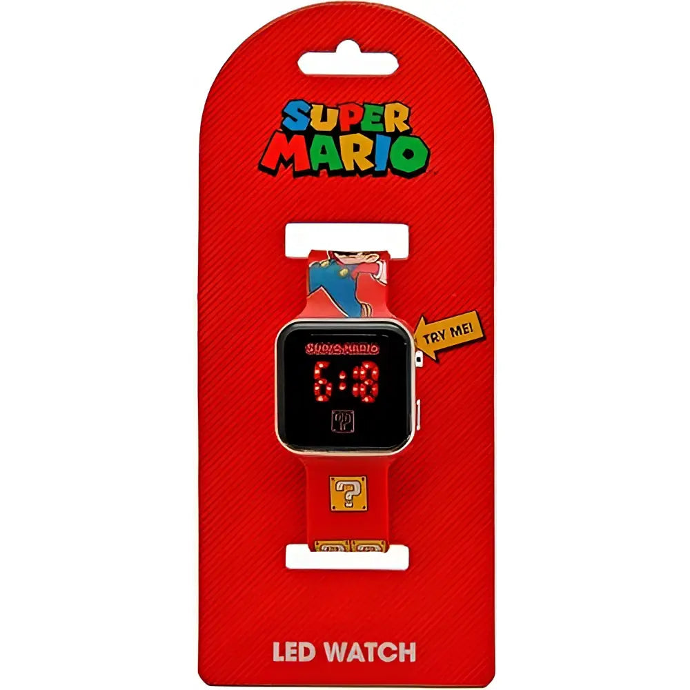 Reloj digital infantil led SUPER MARIO 2