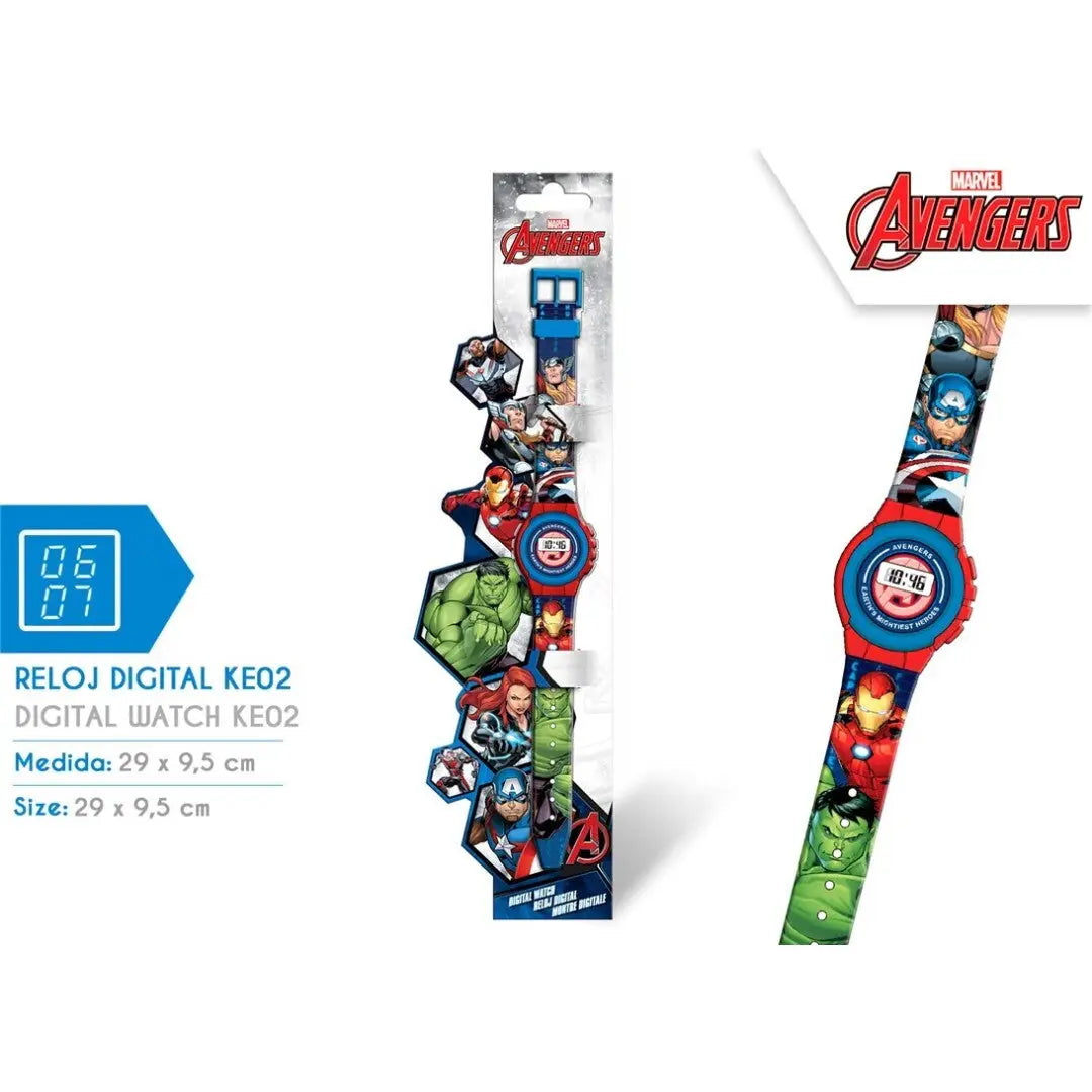 Reloj digital infantil MARVEL AVENGERS