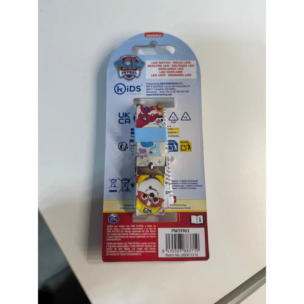 Reloj digital infantil Patrulla Canina