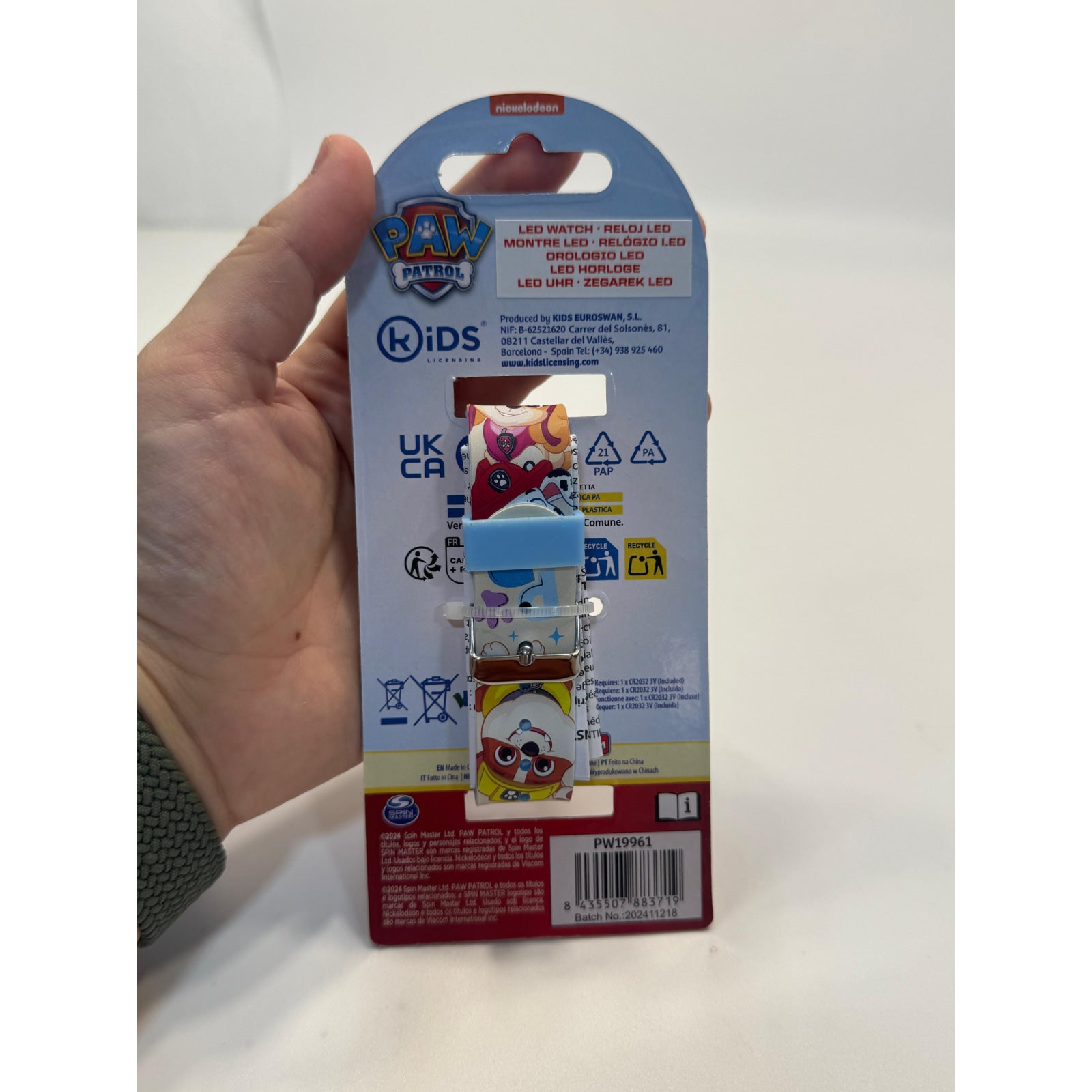 Reloj digital infantil led PATRULLA CANINA- Ideal para Regalar