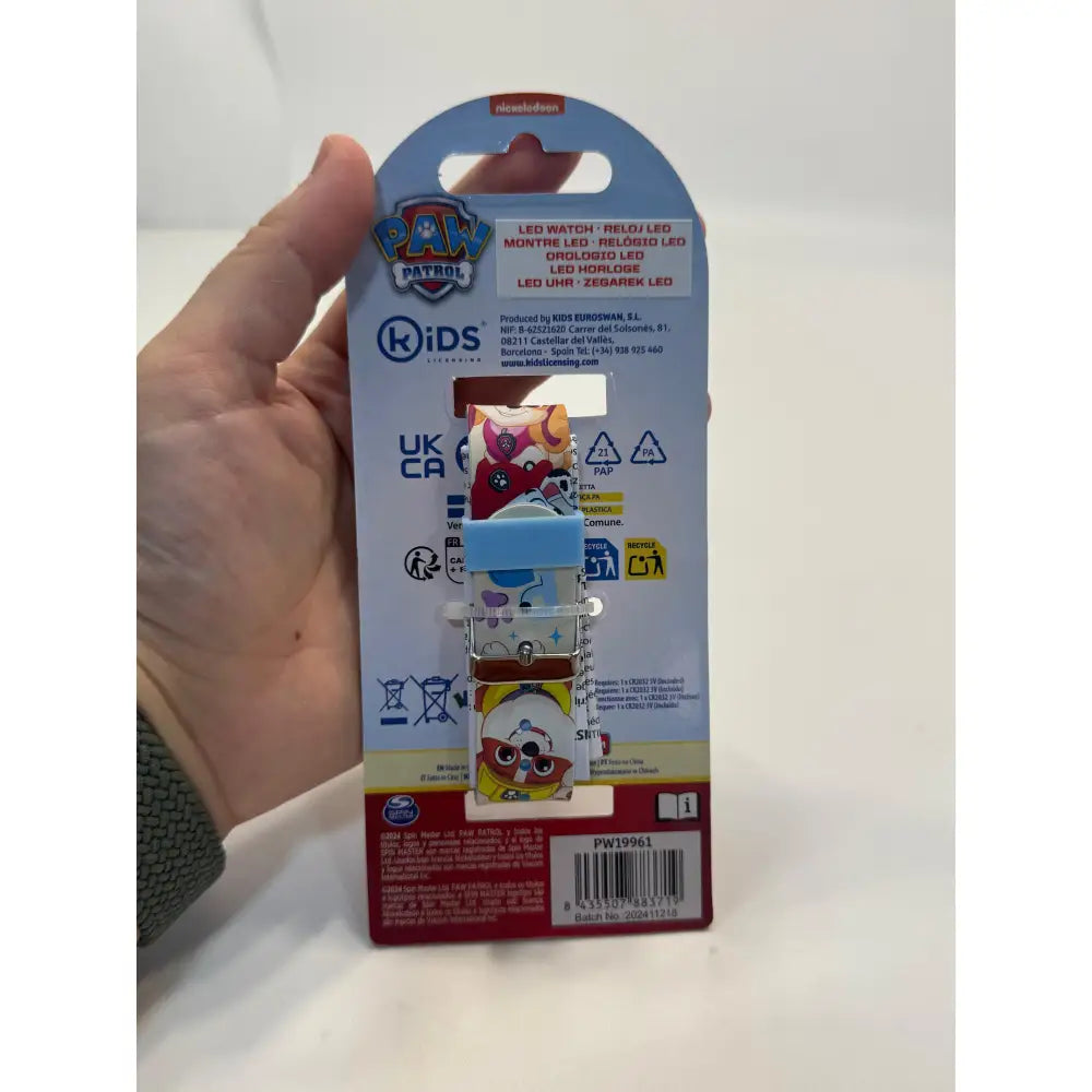 Reloj digital infantil Patrulla Canina
