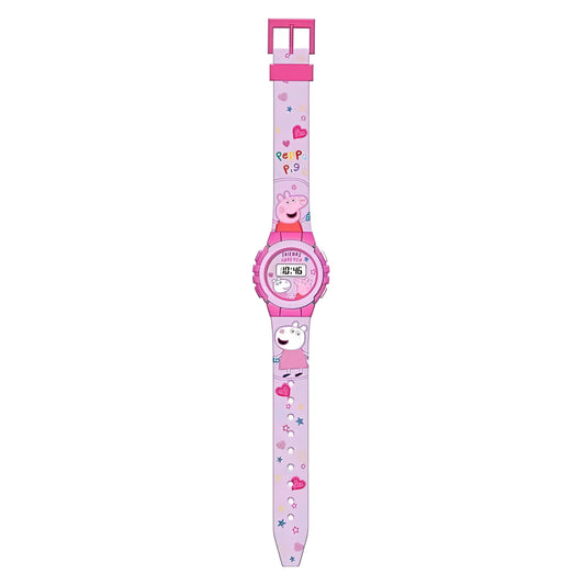 Reloj digital infantil PEPPA PIG- Ideal para Regalar