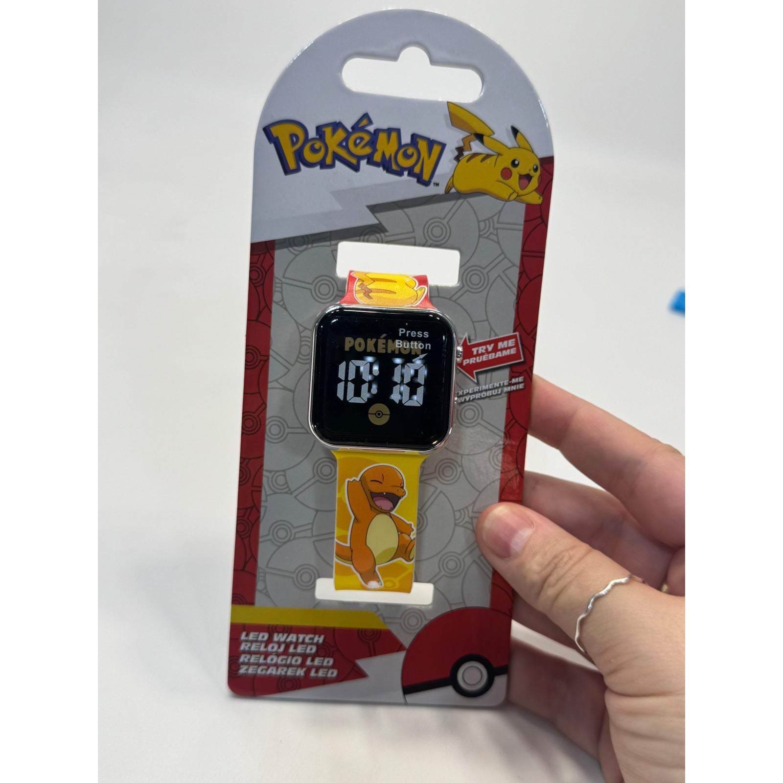 Reloj digital infantil led POKÉMON- Ideal para Regalar