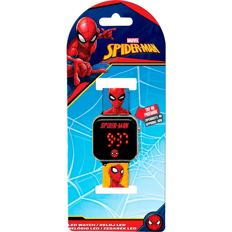 Reloj digital infantil Spiderman