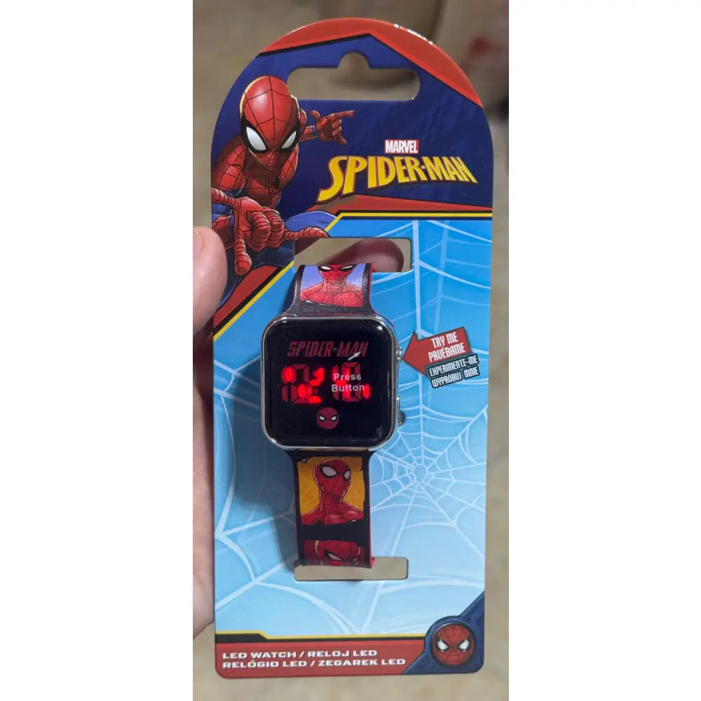 Reloj digital infantil Spiderman