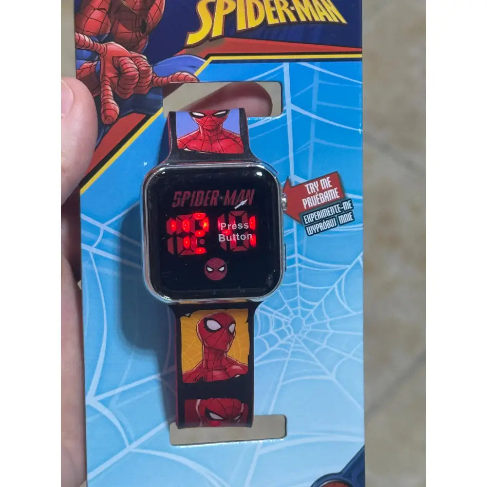 Reloj digital infantil Spiderman