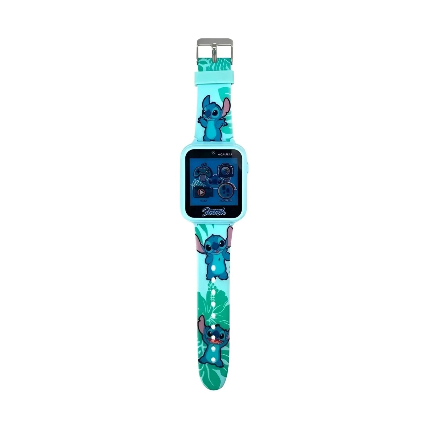 Reloj interactivo smartwatch de STITCH para niños con múltiples funciones