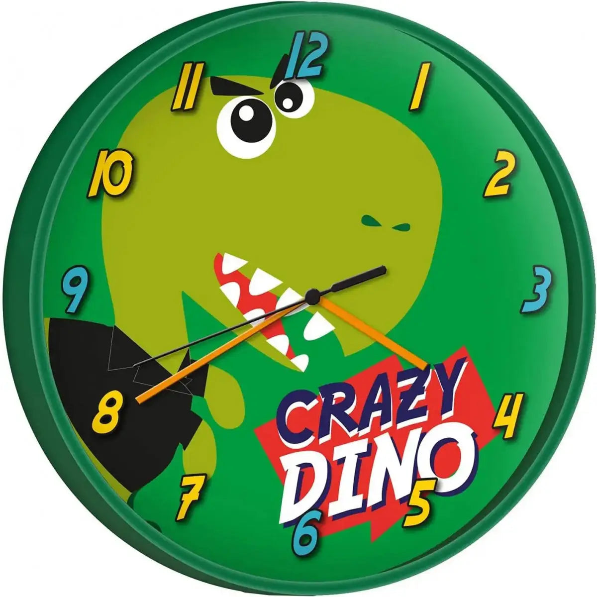 Reloj de pared CRAZY DINO 25CM- Ideal para Regalar - reloj