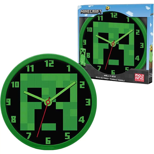 Reloj de pared MINECRAFT 25cm