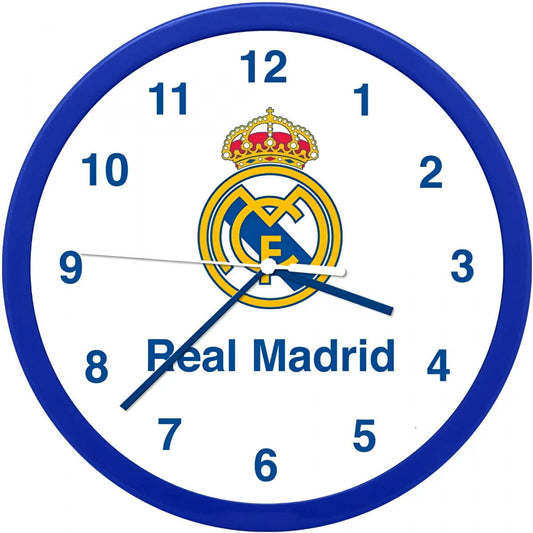 Reloj de pared del REAL MADRID 25cm- Ideal para Regalar