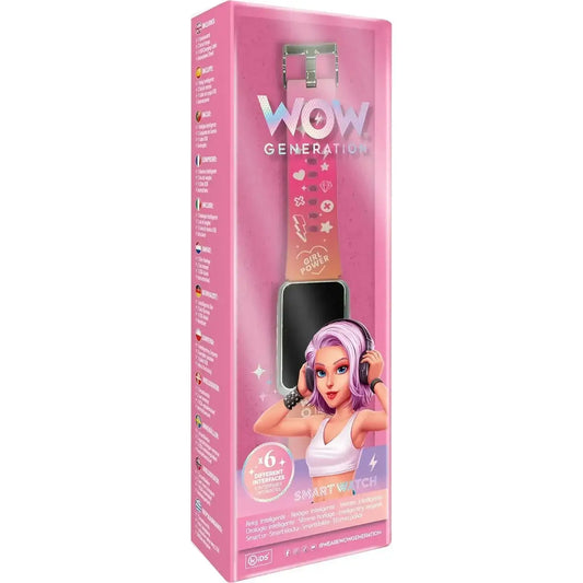Reloj Smartwatch WOW GENERATION con 2 correas - interactivo