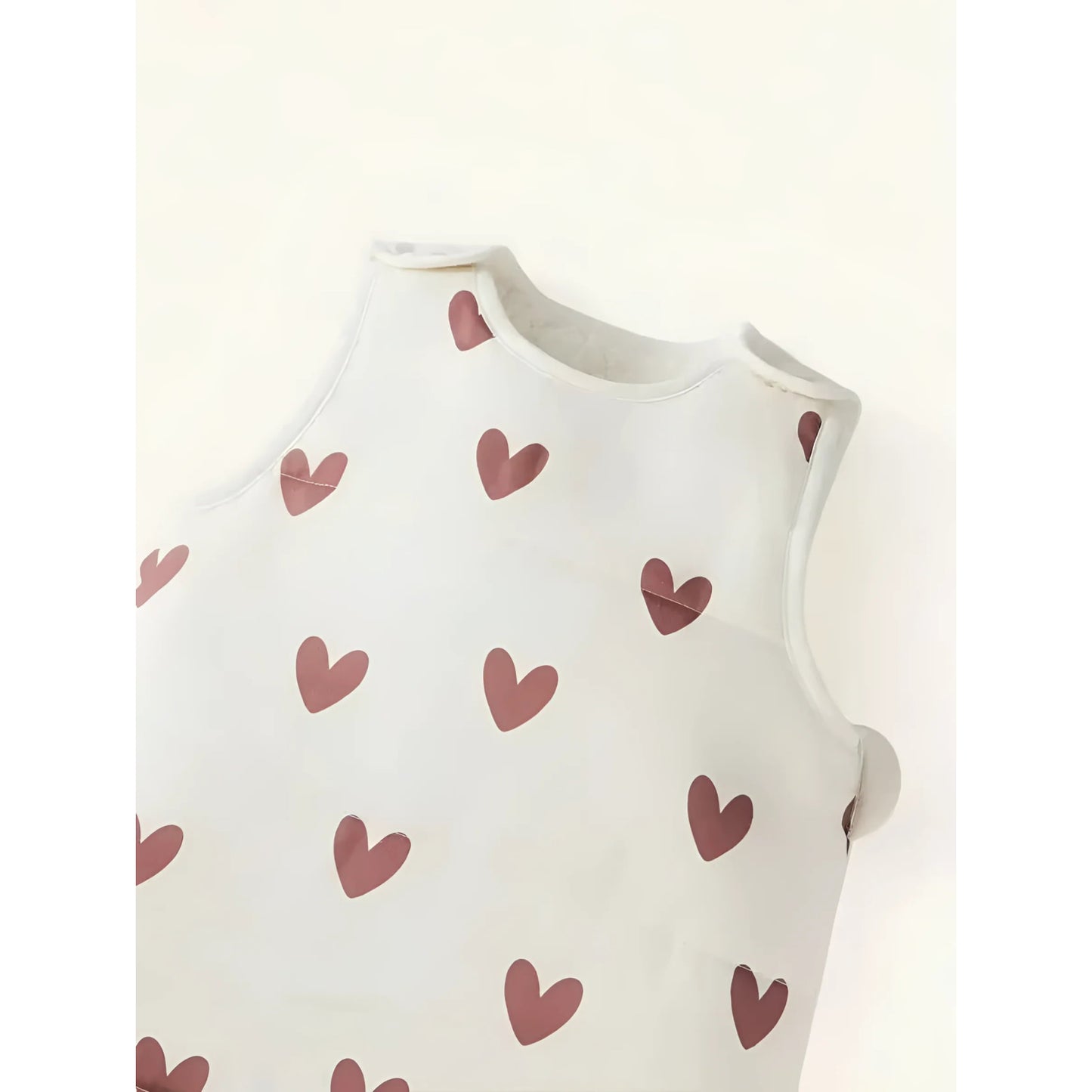 Saco de Dormir para Bebé Invierno y Entretiempo Sin Mangas – Cálido Transpirable Seguro Corazones - dormir