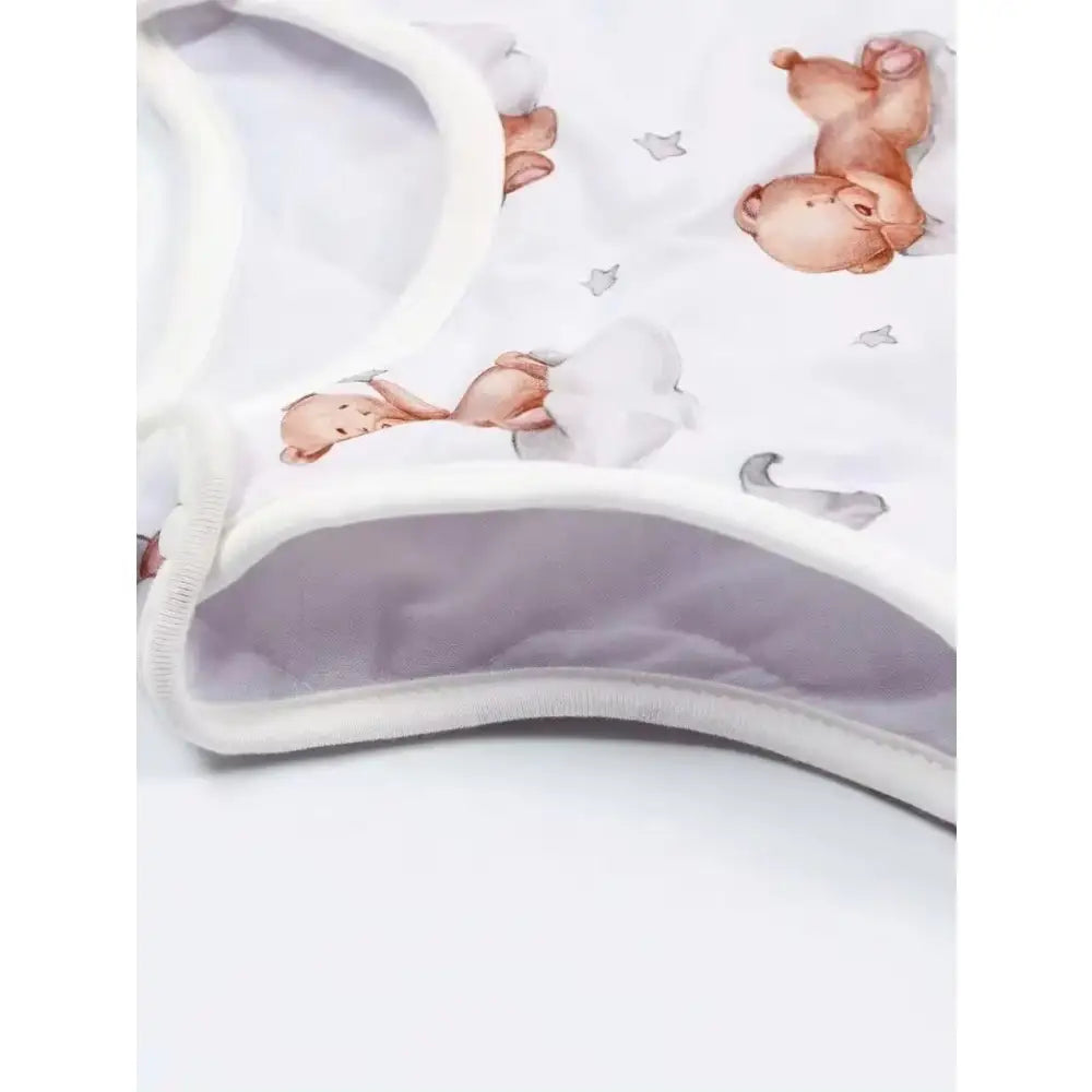 Saco de Dormir para Bebé Invierno y Entretiempo Sin Mangas – Cálido Transpirable Seguro Oso 80cm(9 18 meses) dormir