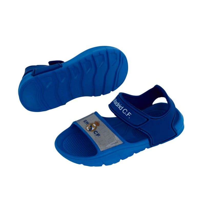 Sandalias con velcro Real Madrid CF de goma eva para niños talla 24 - Chanclas