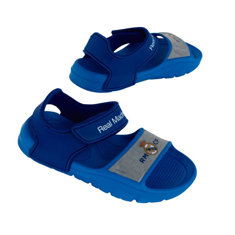 Sandalias con velcro Real Madrid CF de goma eva para niños talla 26 - Chanclas
