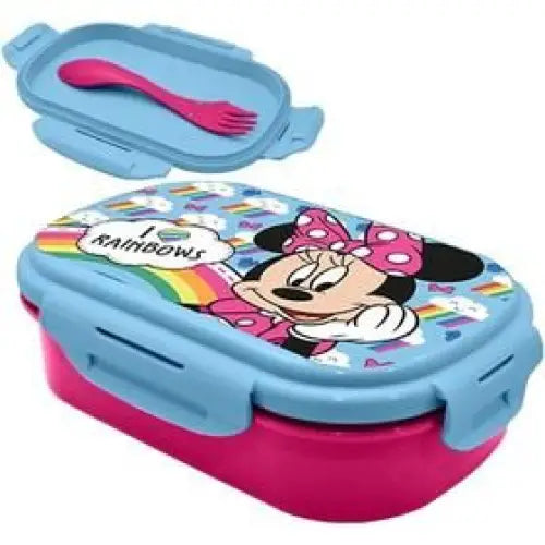 Sandwichera con cubiertos Minnie Mouse