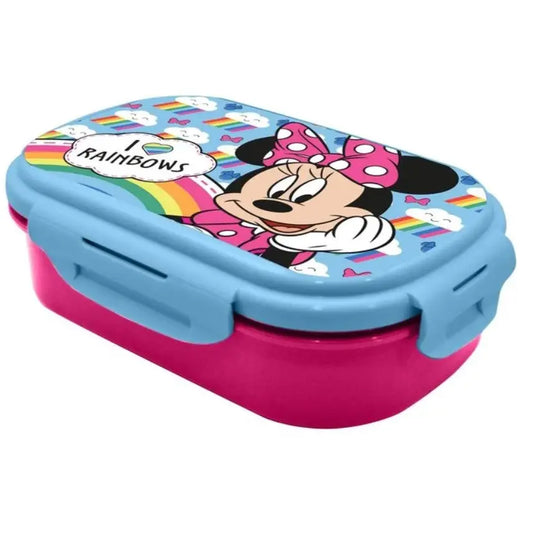 Sandwichera con cubiertos Minnie Mouse