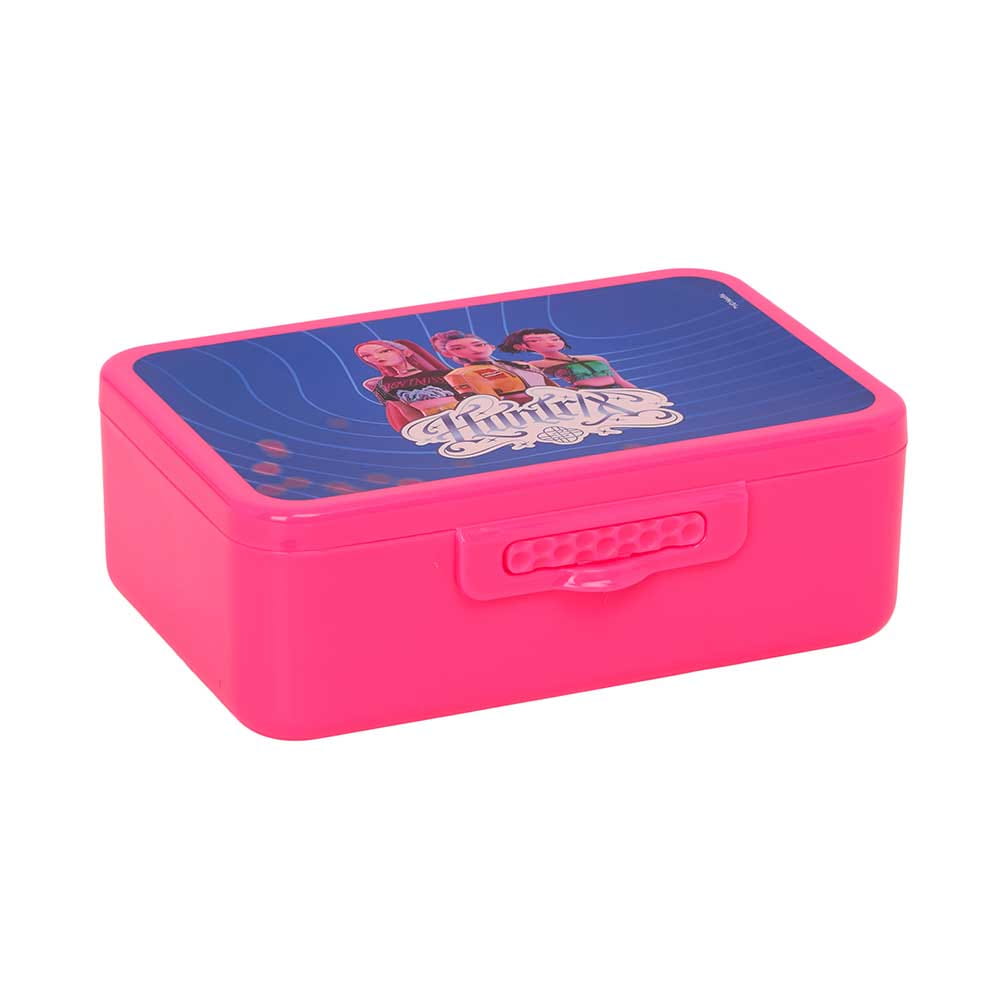 Sandwichera fiambrera K-POP Demon Hunters - Huntrix rosa 850ml - Tupper