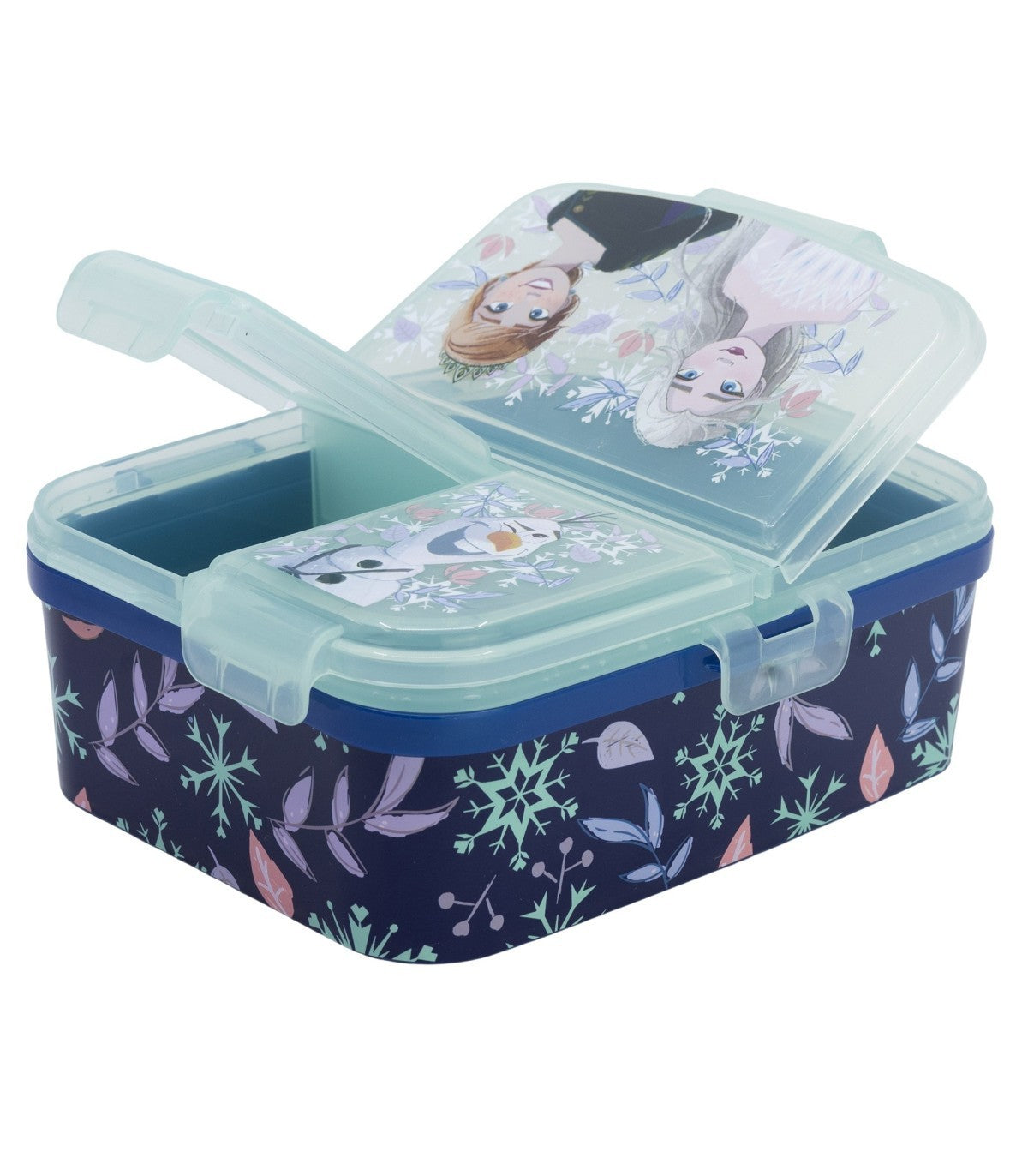Fiambrera sandwichera tupper triple XL Frozen Disney