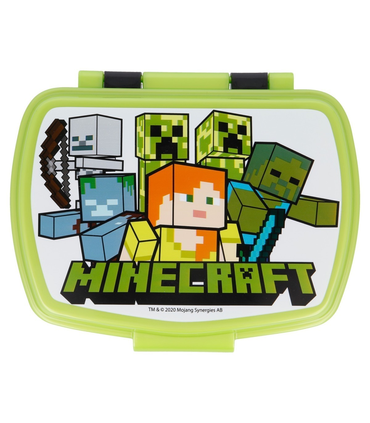 Fiambrera sandwichera tupper simple Minecraft