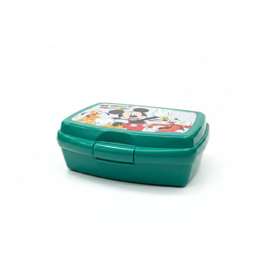 Sandwichera tupper simple Mickey Mouse verde Disney
