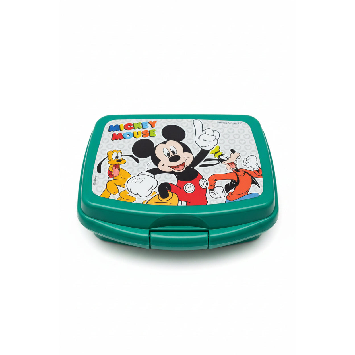 Sandwichera tupper simple Mickey Mouse verde Disney