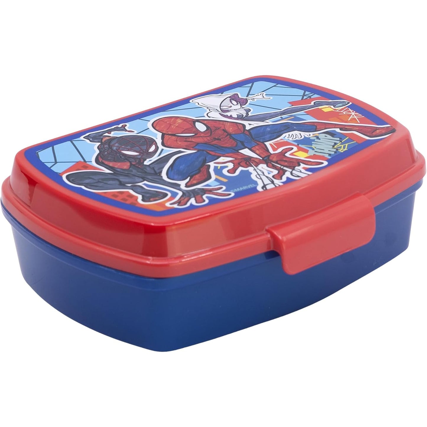 Sandwichera tupper simple Spiderman Marvel 17x14x5,5cm - Tupper