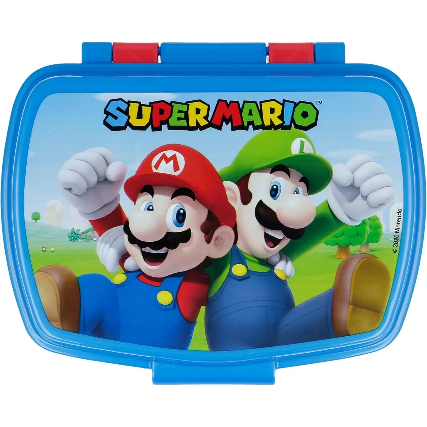 Sandwichera tupper simple Super Mario Bros 17x14x5,5cm - Tupper
