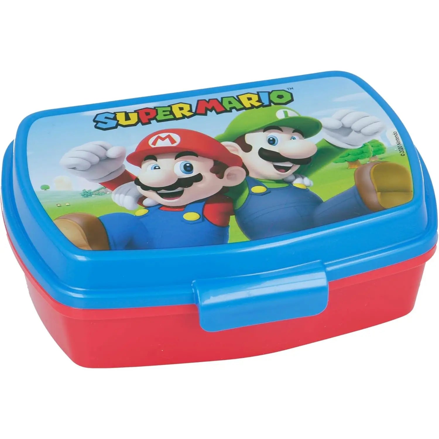 Sandwichera tupper simple Super Mario Bros 17x14x5,5cm - Tupper