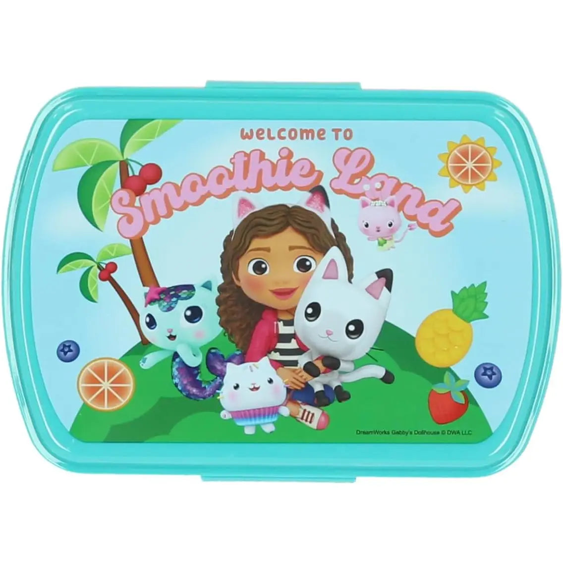 Set de cantimplora aluminio 500ml + Sandwichera GABBY´S DOLLHOUSE - Botella