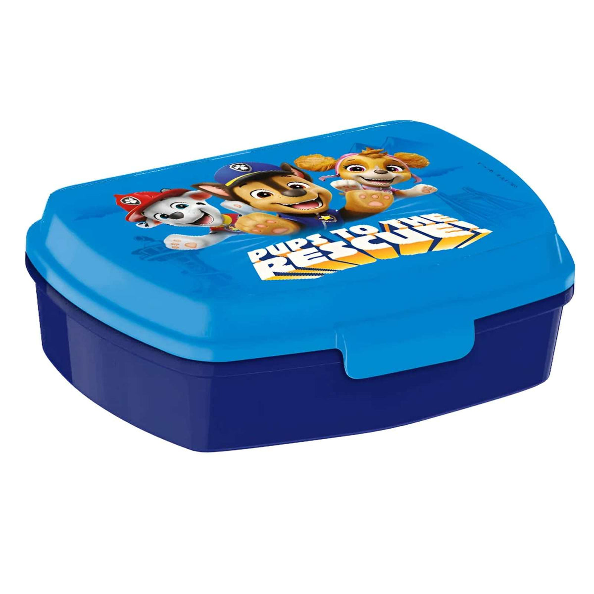 Set de cantimplora aluminio 500 ml y sandwichera de Patrulla Canina