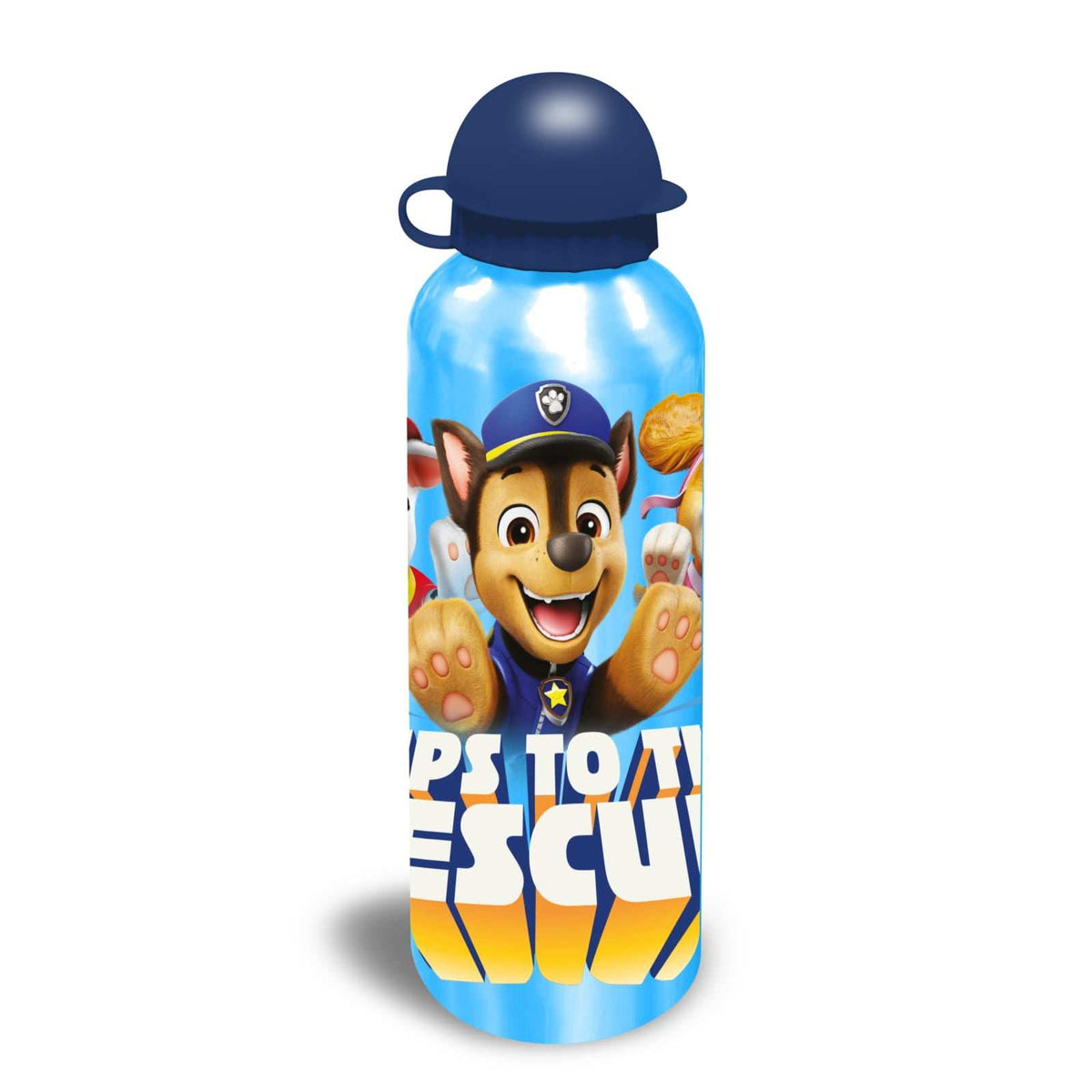 Set de cantimplora de aluminio 500 ml con sandwichera Patrulla Canina