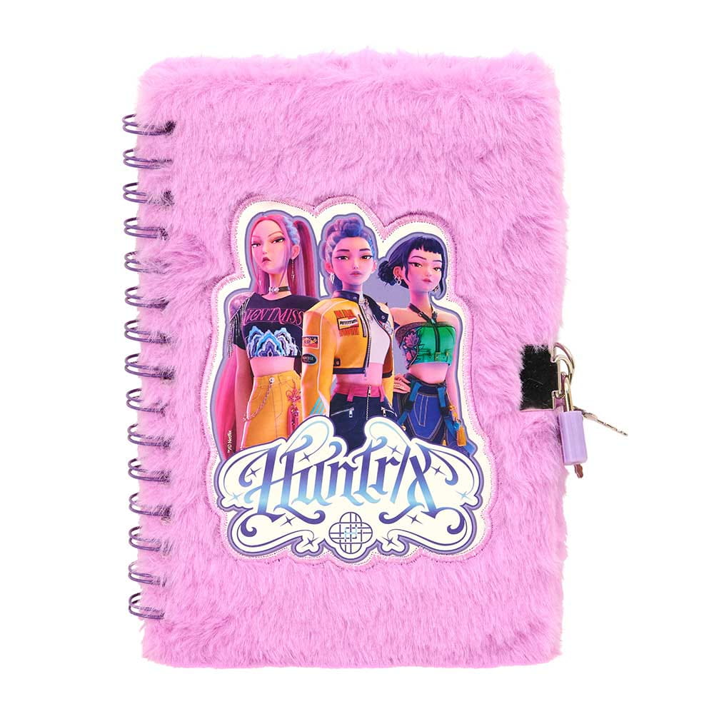 Set diario con candado y bolígrafo K-POP Demon Hunters - Huntrix
